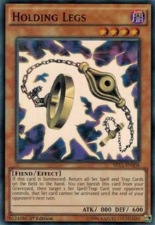 Holding Legs [MIL1-EN004] Super Rare | Good Games Morley