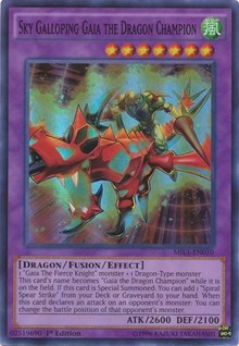 Sky Galloping Gaia the Dragon Champion [MIL1-EN010] Super Rare | Good Games Morley