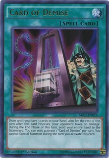 Card of Demise [MIL1-EN014] Ultra Rare | Good Games Morley