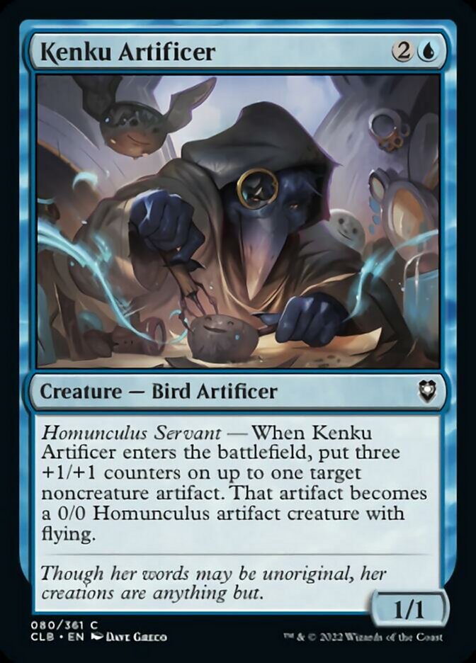 Kenku Artificer [Commander Legends: Battle for Baldur's Gate] | Good Games Morley
