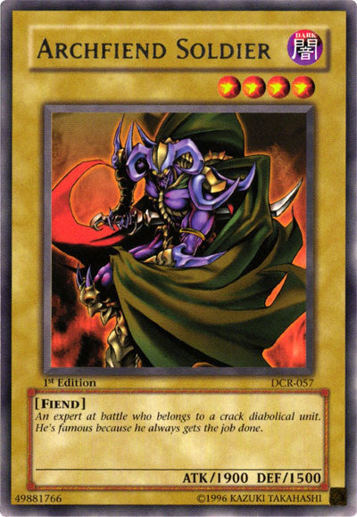 Archfiend Soldier [DCR-057] Rare | Good Games Morley