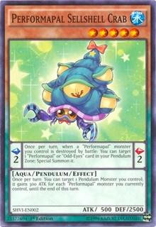Performapal Sellshell Crab [SHVI-EN002] Common | Good Games Morley