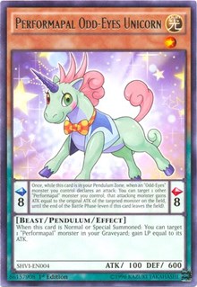 Performapal Odd-Eyes Unicorn [SHVI-EN004] Rare | Good Games Morley