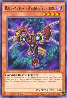 Raidraptor - Avenge Vulture [SHVI-EN014] Common | Good Games Morley