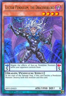 Lector Pendulum, the Dracoverlord [SHVI-EN023] Ultra Rare | Good Games Morley