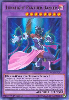 Lunalight Panther Dancer [SHVI-EN047] Ultra Rare | Good Games Morley