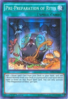 Pre-Preparation of Rites [SHVI-EN065] Super Rare | Good Games Morley