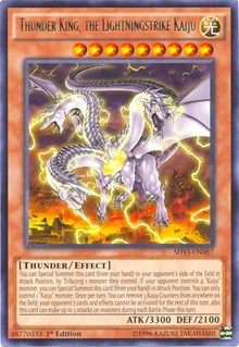 Thunder King, the Lightningstrike Kaiju [SHVI-EN087] Rare | Good Games Morley