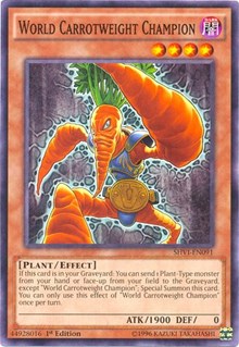 World Carrotweight Champion [SHVI-EN091] Common | Good Games Morley