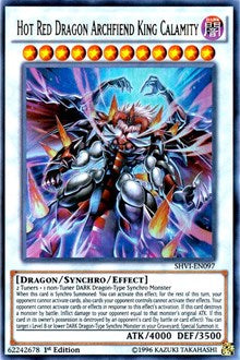 Hot Red Dragon Archfiend King Calamity [SHVI-EN097] Ultra Rare | Good Games Morley