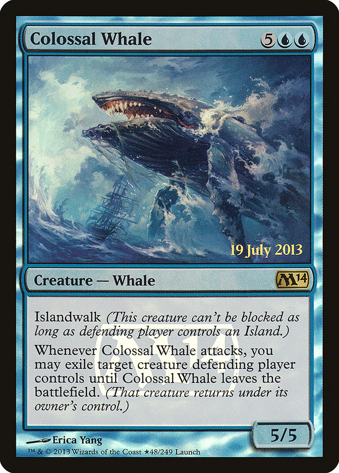 Colossal Whale [Magic 2014 Prerelease Promos] | Good Games Morley