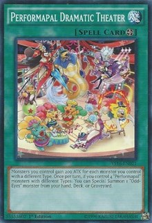 Performapal Dramatic Theater [YS16-EN021] Common | Good Games Morley
