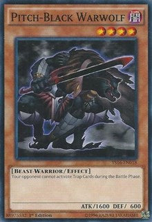 Pitch-Black Warwolf [YS16-EN018] Common | Good Games Morley