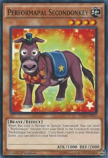 Performapal Secondonkey [YS16-EN012] Common | Good Games Morley