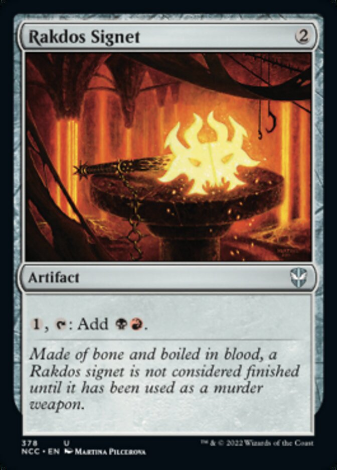 Rakdos Signet [Streets of New Capenna Commander] | Good Games Morley