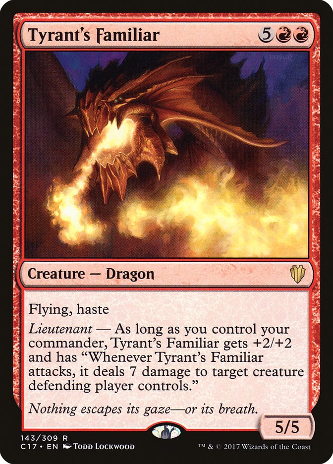 Tyrant's Familiar [Commander 2017] | Good Games Morley