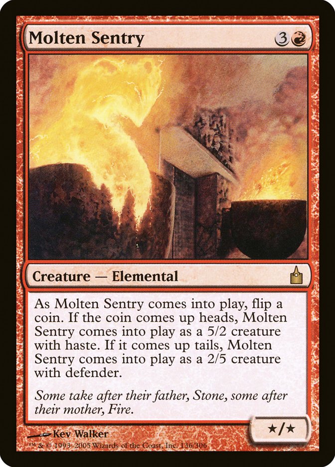 Molten Sentry [Ravnica: City of Guilds] | Good Games Morley