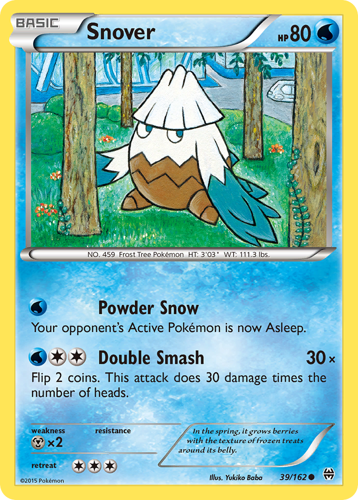 Snover (39/162) [XY: BREAKthrough] | Good Games Morley