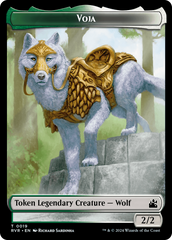 Goblin (0008) // Voja Double-Sided Token [Ravnica Remastered Tokens] | Good Games Morley