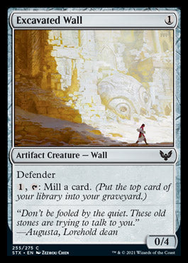Excavated Wall [Strixhaven: School of Mages] | Good Games Morley