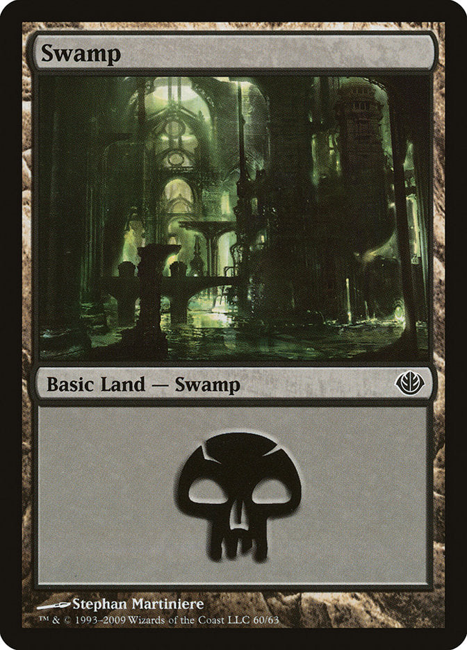 Swamp (60) [Duel Decks: Garruk vs. Liliana] | Good Games Morley