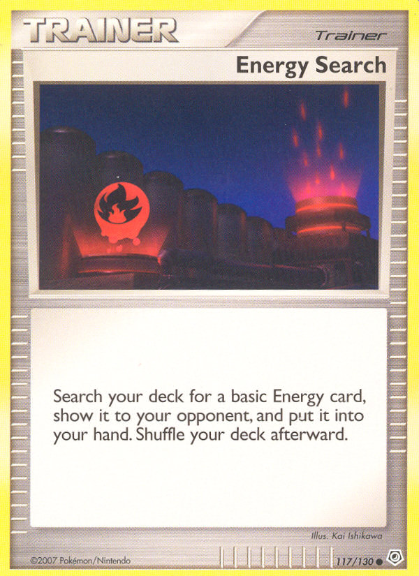 Energy Search (117/130) [Diamond & Pearl: Base Set] | Good Games Morley