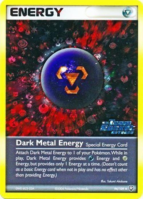 Dark Metal Energy (94/109) (Stamped) [EX: Team Rocket Returns] | Good Games Morley