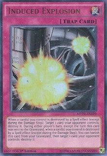 Induced Explosion [MVP1-EN009] Ultra Rare | Good Games Morley