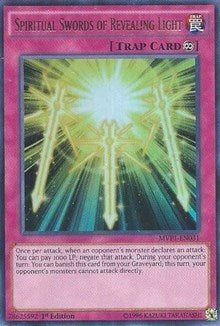Spiritual Swords of Revealing Light [MVP1-EN031] Ultra Rare | Good Games Morley