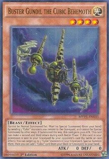 Buster Gundil the Cubic Behemoth [MVP1-EN035] Ultra Rare | Good Games Morley