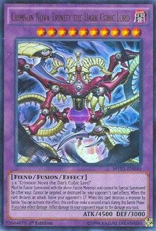 Crimson Nova Trinity the Dark Cubic Lord [MVP1-EN040] Ultra Rare | Good Games Morley