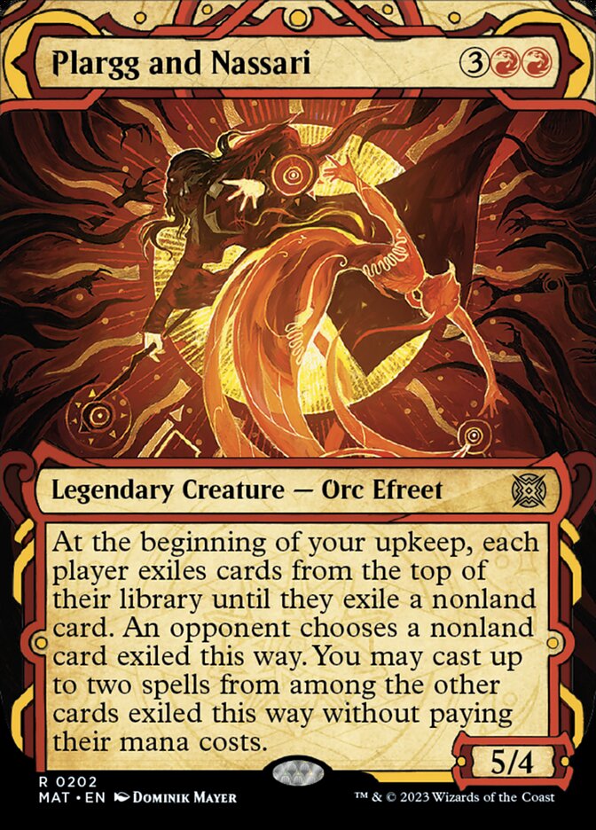 Plargg and Nassari (Showcase Halo Foil) [March of the Machine: The Aftermath] | Good Games Morley