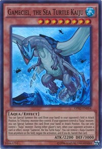 Gameciel, the Sea Turtle Kaiju [OP02-EN004] Super Rare | Good Games Morley