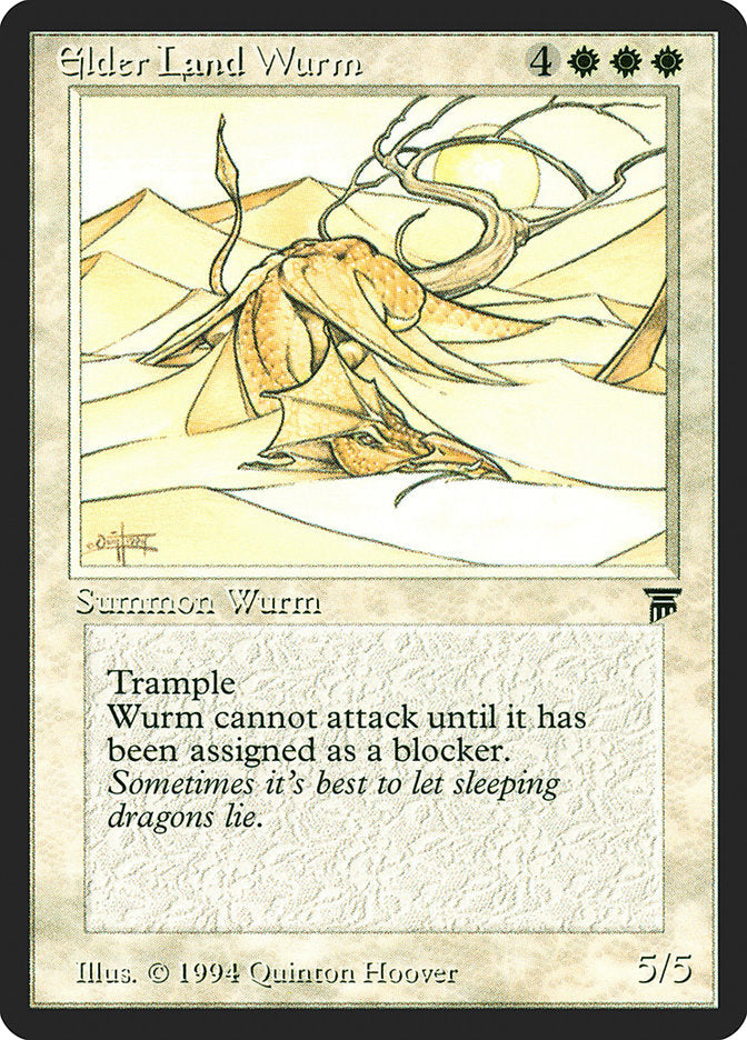 Elder Land Wurm [Legends] | Good Games Morley