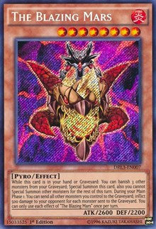 The Blazing Mars [DRL3-EN007] Secret Rare | Good Games Morley
