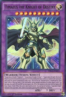 Timaeus the Knight of Destiny [DRL3-EN055] Ultra Rare | Good Games Morley