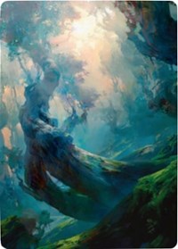 Forest 3 Art Card [Zendikar Rising Art Series] | Good Games Morley