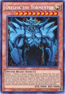 Obelisk the Tormentor [CT13-EN002] Secret Rare | Good Games Morley