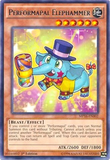 Performapal Elephammer [MP16-EN002] Rare | Good Games Morley