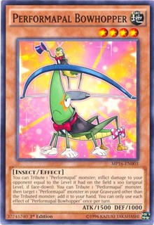 Performapal Bowhopper [MP16-EN003] Common | Good Games Morley