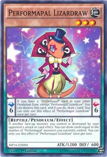 Performapal Lizardraw [MP16-EN004] Common | Good Games Morley