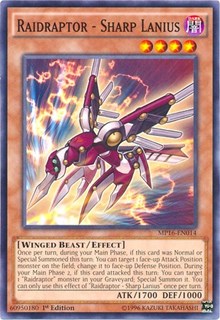 Raidraptor - Sharp Lanius [MP16-EN014] Common | Good Games Morley