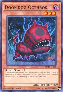 Doomdog Octhros [MP16-EN018] Common | Good Games Morley