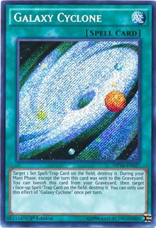 Galaxy Cyclone [MP16-EN027] Secret Rare | Good Games Morley