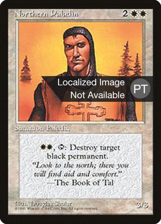 Northern Paladin [Fourth Edition (Foreign Black Border)] | Good Games Morley