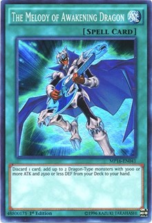 The Melody of Awakening Dragon [MP16-EN041] Super Rare | Good Games Morley