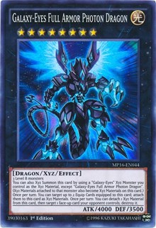 Galaxy-Eyes Full Armor Photon Dragon [MP16-EN044] Super Rare | Good Games Morley