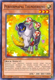 Performapal Thunderhino [MP16-EN045] Common | Good Games Morley