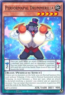 Performapal Drummerilla [MP16-EN052] Common | Good Games Morley