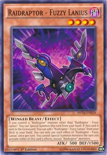 Raidraptor - Fuzzy Lanius [MP16-EN058] Common | Good Games Morley
